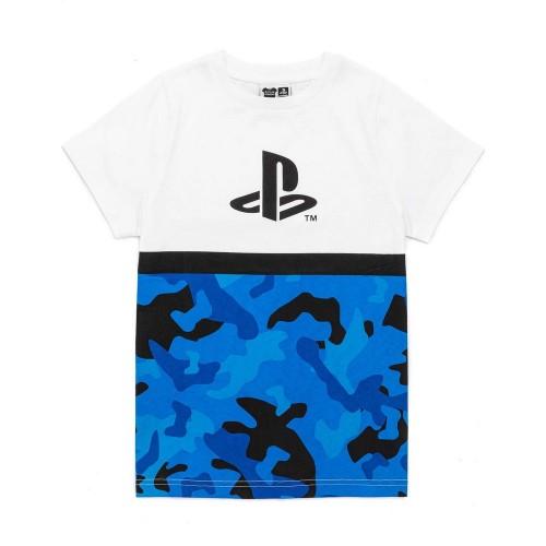 Playstation Boys Camo-logo-T-shirt 9-10 Years