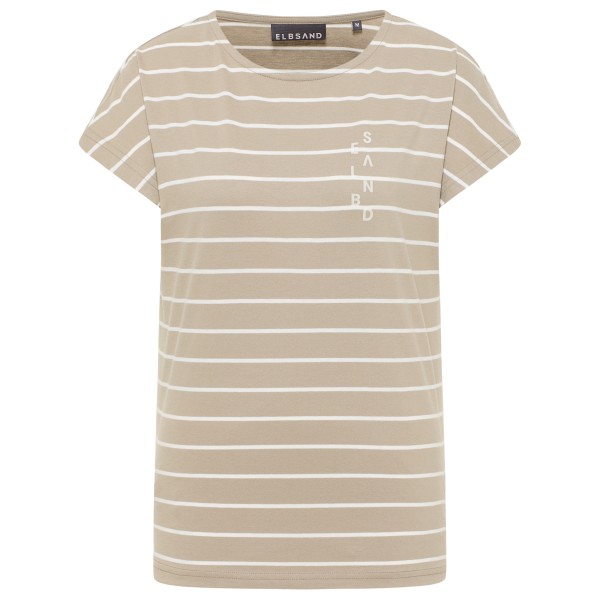 ELBSAND  Women's Selma - T-shirt, beige