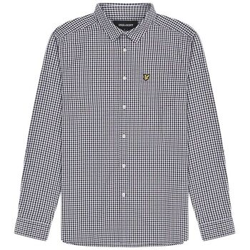 Lyle & Scott Overhemd Lange Mouw Lyle & Scott Chemise manches longues à carreaux Gingham