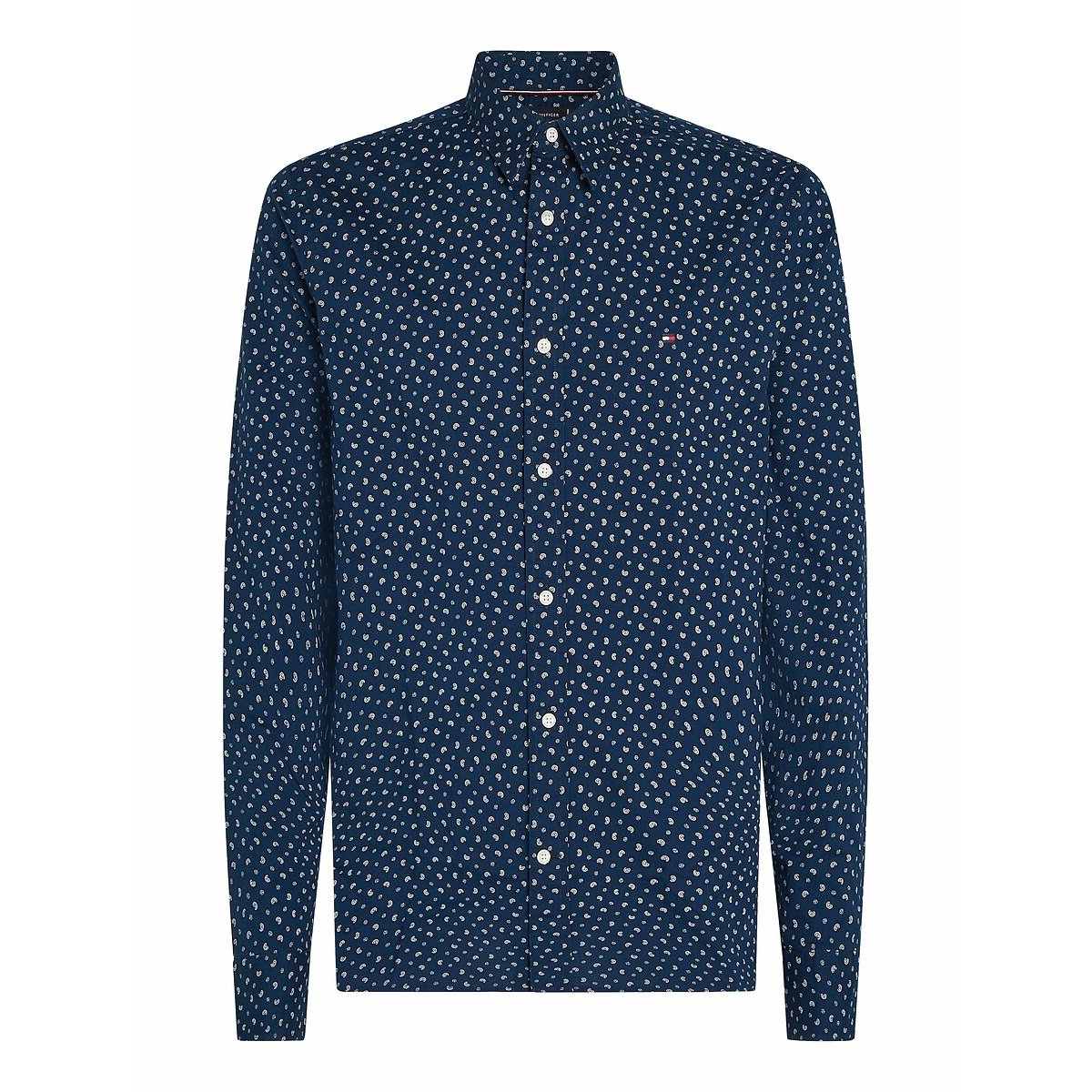 Tommy Hilfiger Overhemd met lange mouwen FLEX POPLIN AOP SF SHIRT