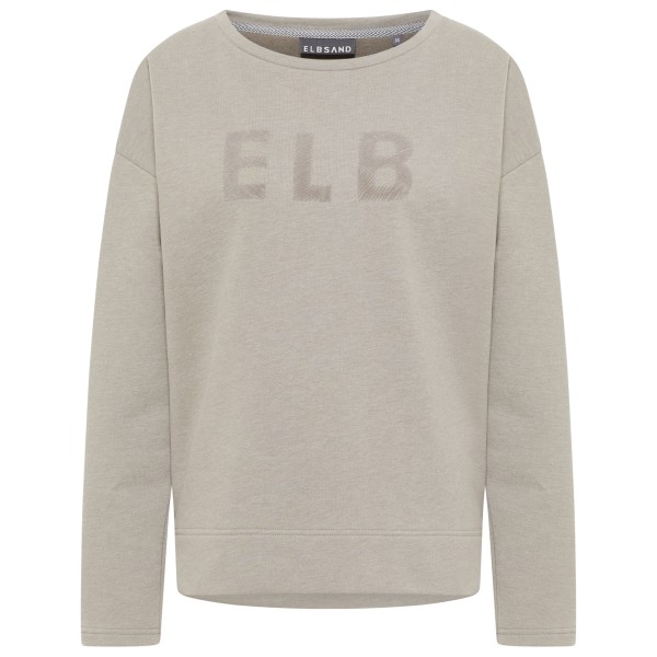 ELBSAND  Women's Arija - Trui, soft mud melange