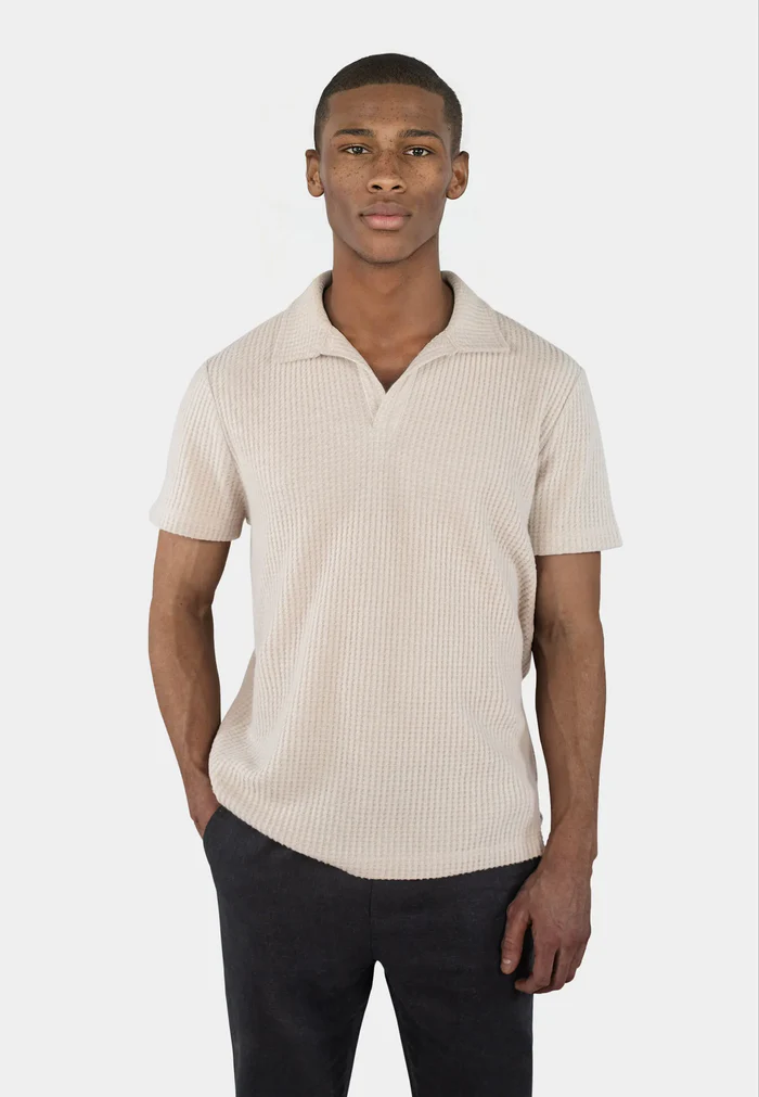 Ciszere Nelson knitted polo oyster 20031
