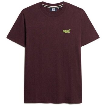 Superdry T-shirt Korte Mouw  T-shirt en coton bio Essential Logo