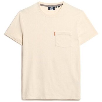 Superdry T-shirt Korte Mouw  T-shirt délavé à poche Essential