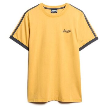Superdry T-shirt Korte Mouw  T-shirt rétro à rayures et logo Essential