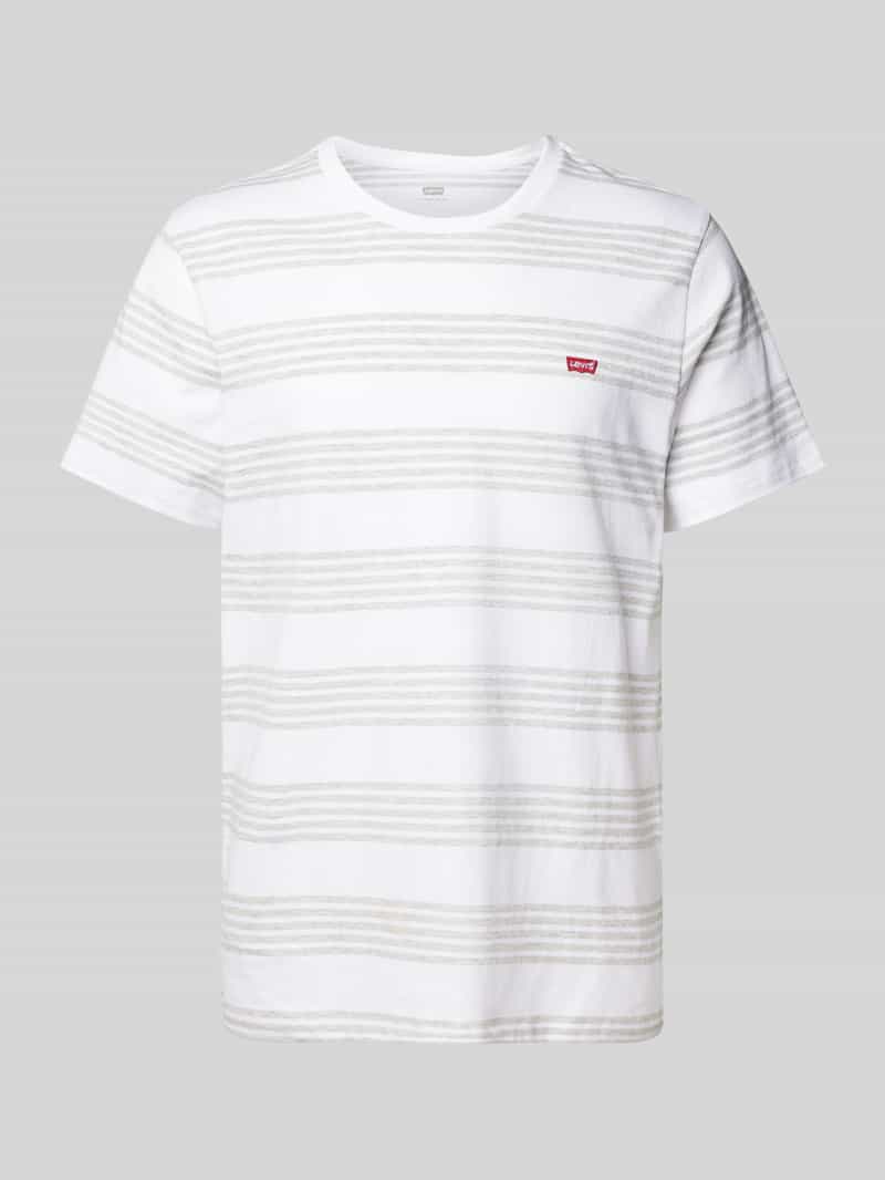 Levi's T-shirt met gestreept patroon