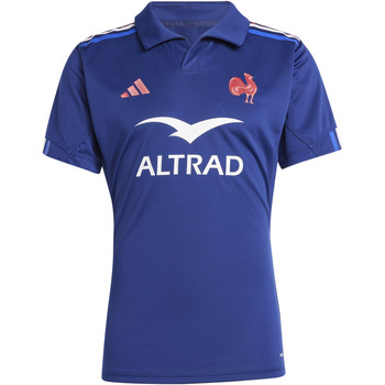 Adidas T-shirt Korte Mouw  Maillot Performance Domicile XV de France 2024/25