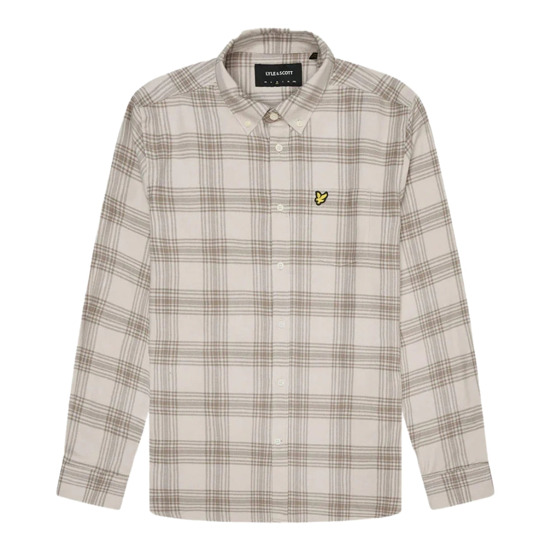 Lyle & Scott Overhemd Lange Mouw Lyle & Scott Chemise Tonal Check Flannel