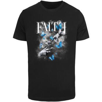 Mister tee T-shirt Korte Mouw  T-shirt Faith Butterfly