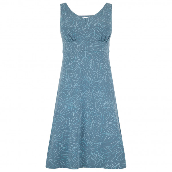 Sherpa  Women's Neha Midi Dress - Jurk, turkoois/blauw