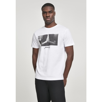 Mister tee T-shirt Korte Mouw  T-shirt pray