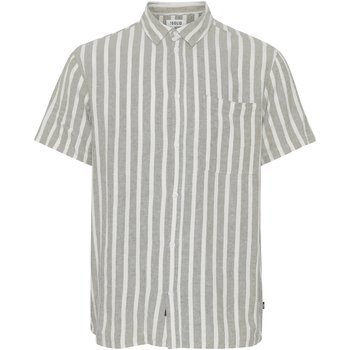 Solid Overhemd Korte Mouw  Chemise Fried