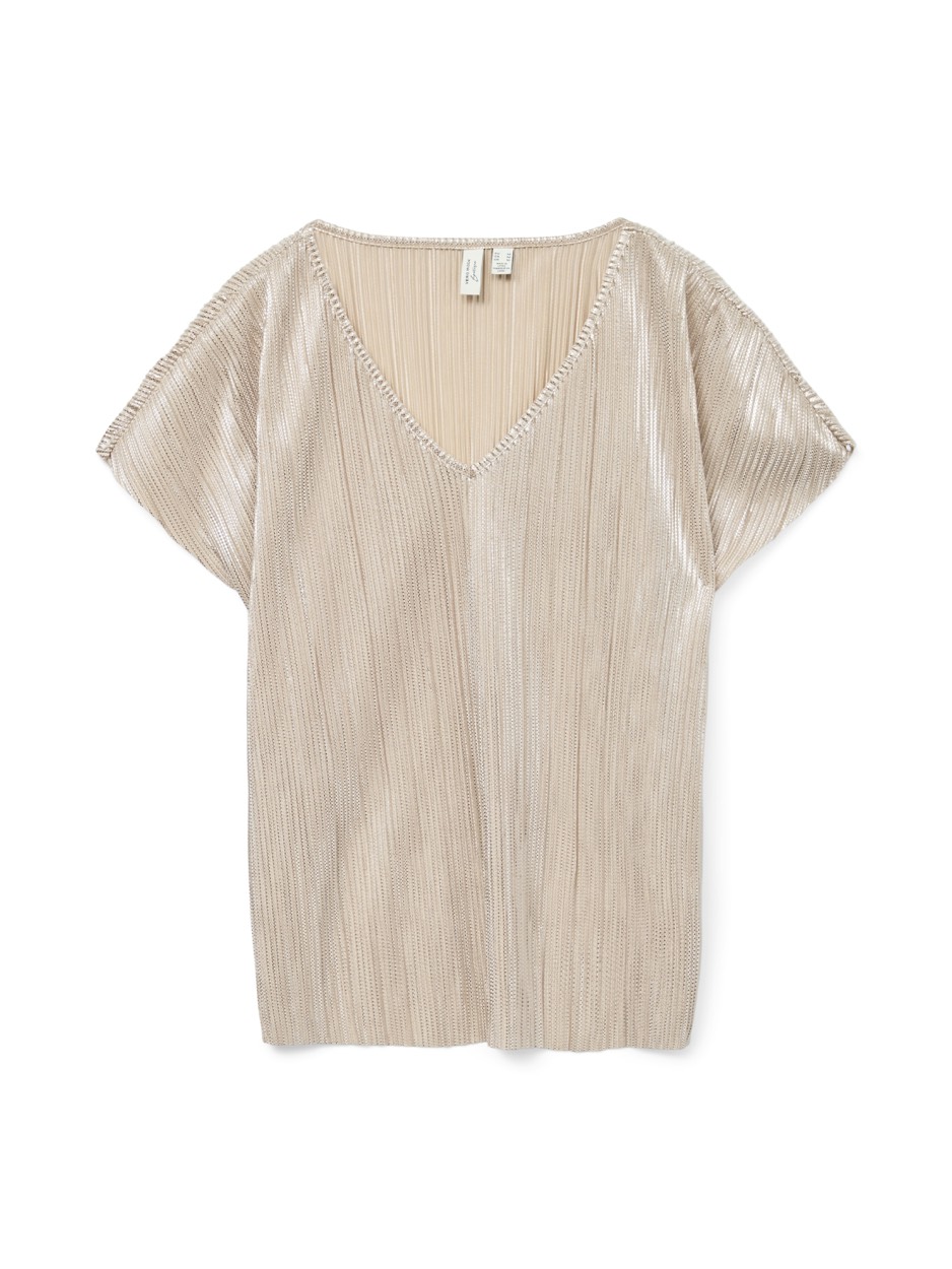 Vero Moda Vmduvi ss v-neck top jrs btq ga nl kit