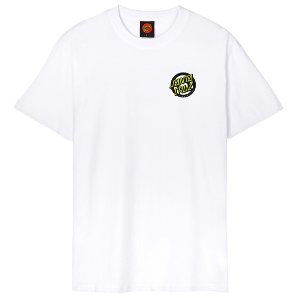 Santa Cruz  Roskopp Screaming Target - T-shirt, wit