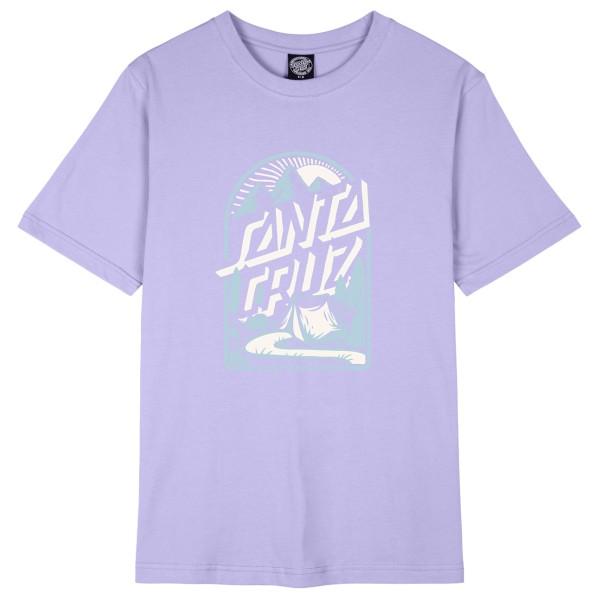 Santa Cruz  Women's Camp Retreat Front - T-shirt, purper