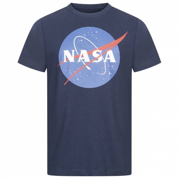 NASA Circle Logo Heren T-shirt TMMTS007NVY