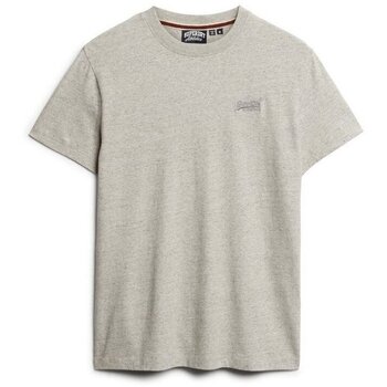 Superdry T-shirt Korte Mouw  T-shirt en coton bio Essential Logo