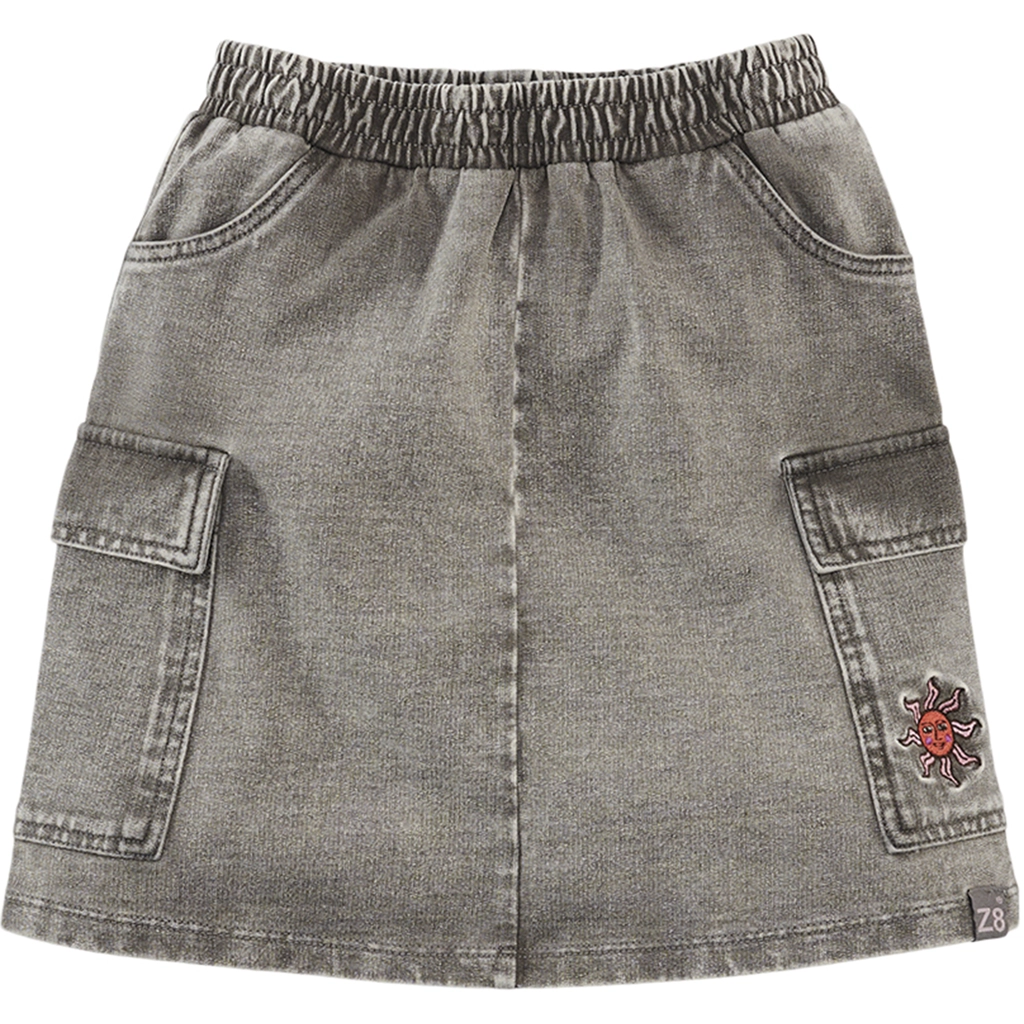 Z8-collectie Jog jeans rokje CARGO Monalisa (denim/grey)