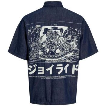 Jack & jones Overhemd Lange Mouw Jack & Jones 12256708 TOKYO-BLUE DENIM