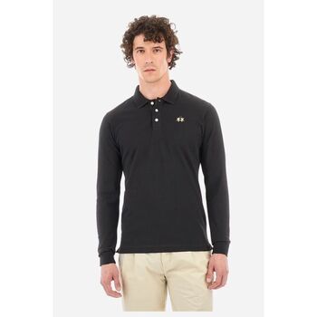 LA MARTINA T-shirt  CCMP04-PK001-09999 BLACK