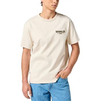 Wrangler T-shirt  112357360-WHITE