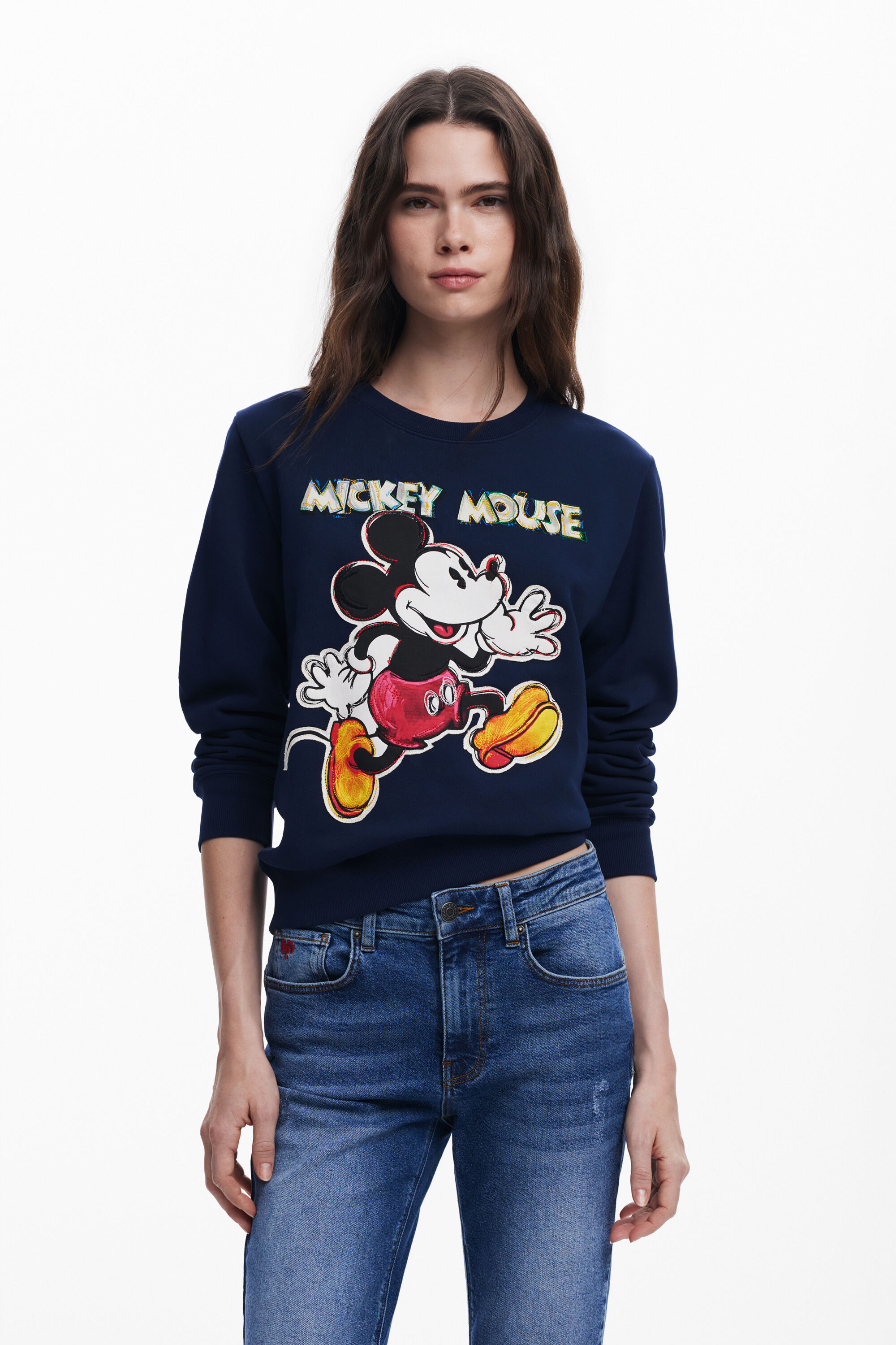 Desigual Mickey Mouse™ sweatshirt - BLUE