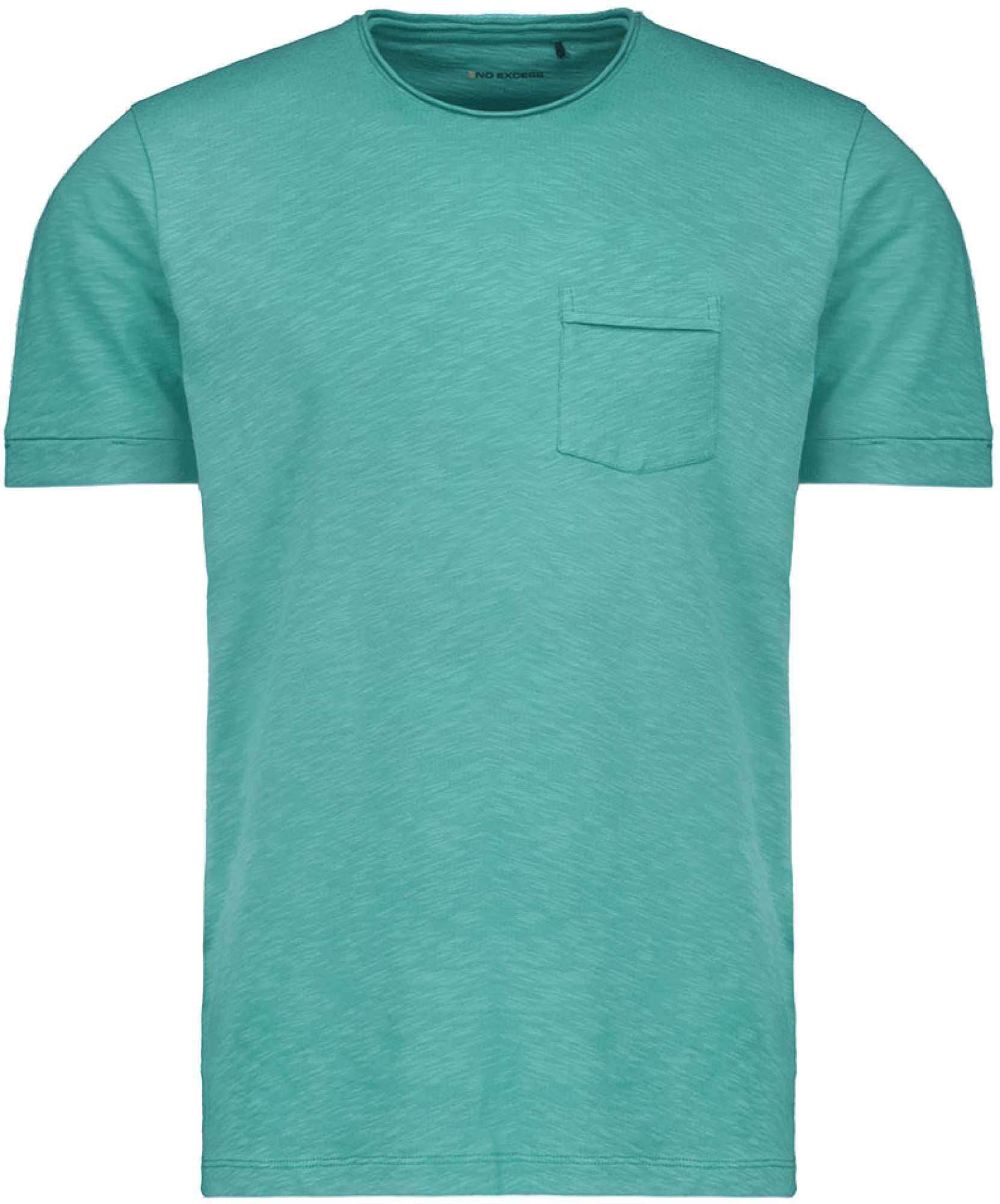 No Excess T-shirt korte mouw ronde hals pacific