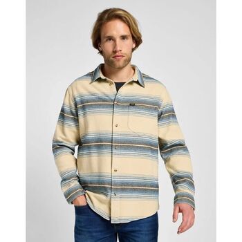 Lee Overhemd Lange Mouw  112355763-BEIGE