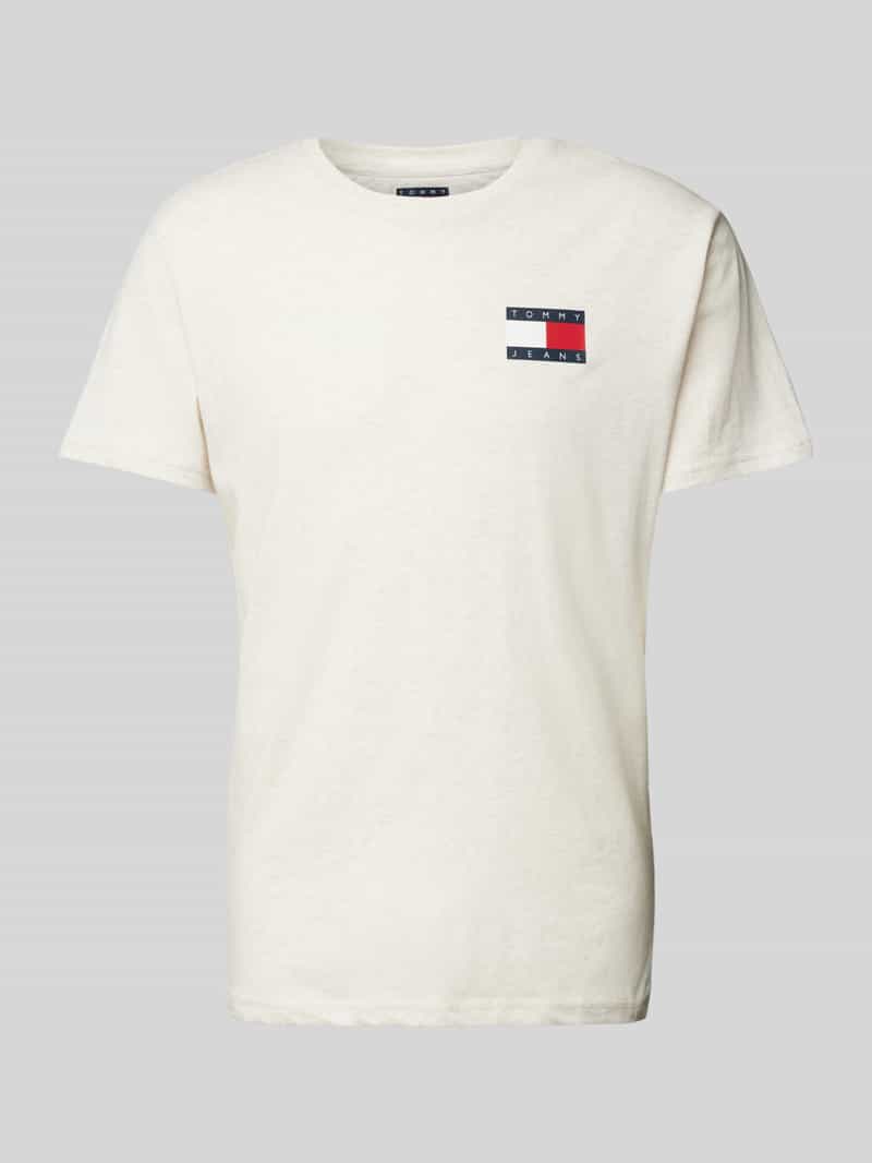 TOMMY JEANS T-shirt TJM SLIM ESSENTIAL FLAG TEE EXT