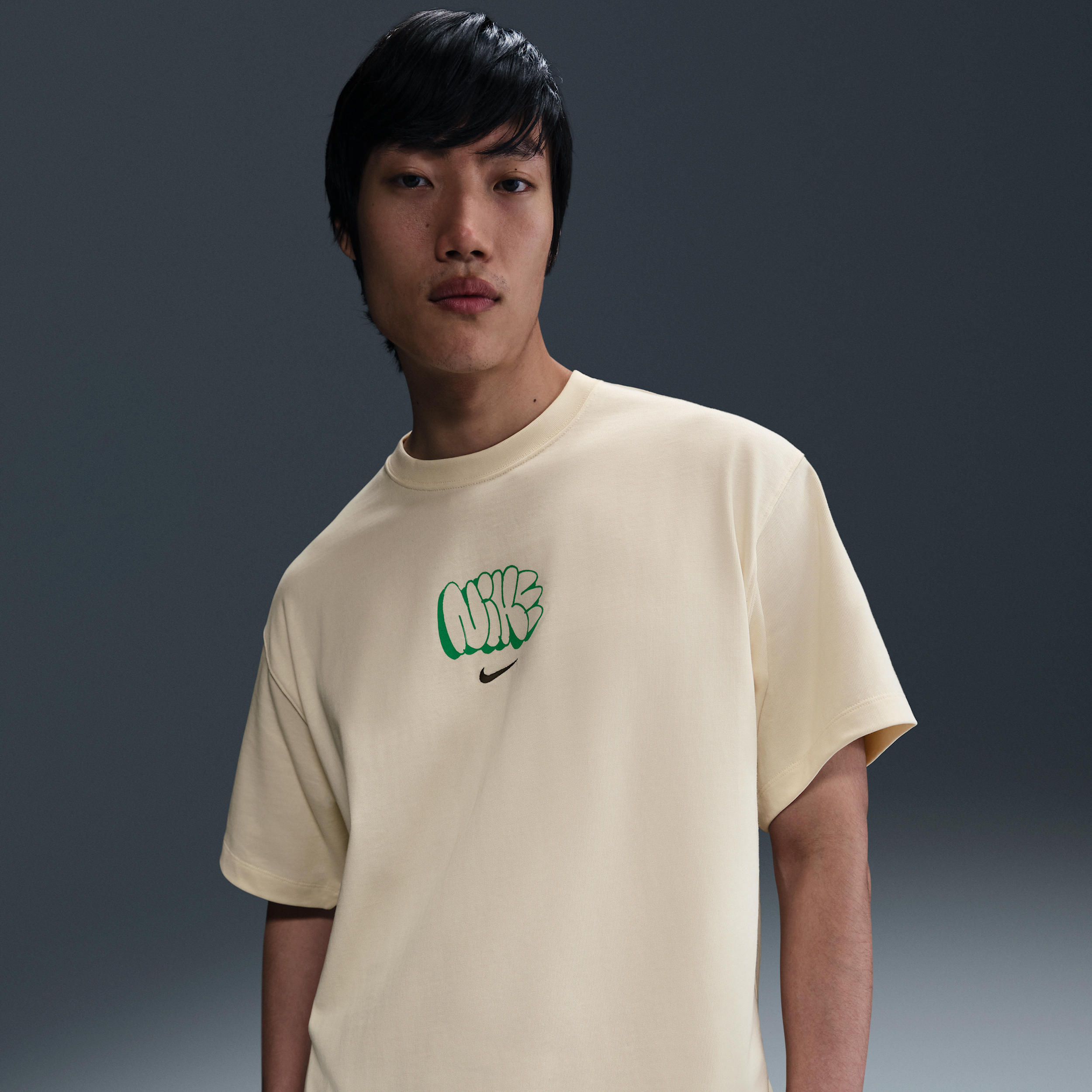 Nike Solo Swoosh Graffiti T-Shirt, White