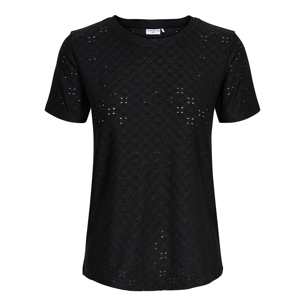 JDY Shirt met korte mouwen CATHINKA S/S TAG TOP JRS NOOS