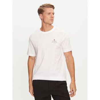 Tommy Hilfiger T-shirt  MW0MW36500 STACK TEE-YBR WHITE