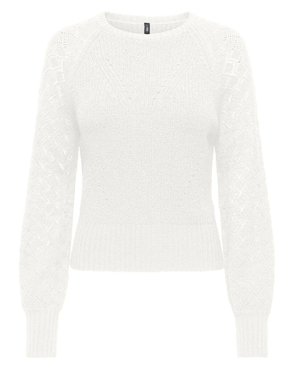 Only Gebreide trui ONLMIAMI LS O-NECK CC KNT