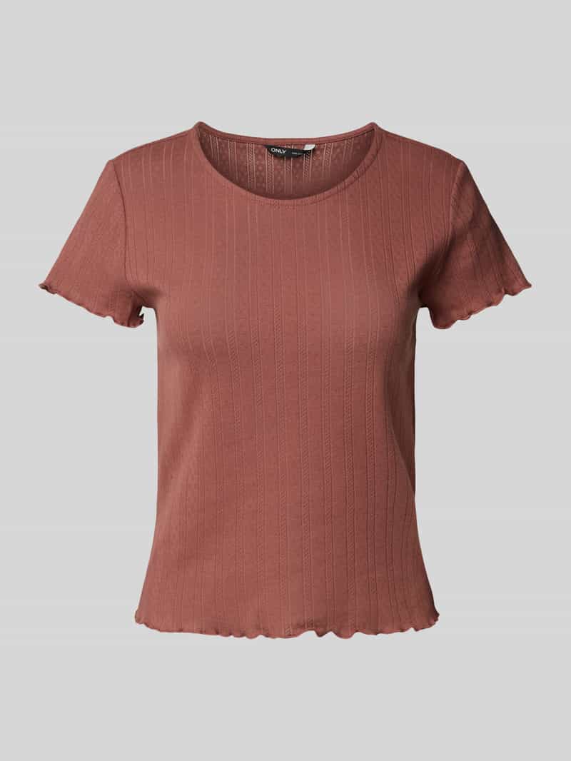 Only Shirt met korte mouwen ONLCARLOTTA S/S TOP JRS NOOS