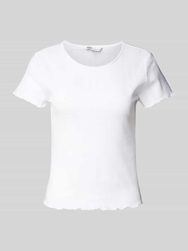 Only Shirt met korte mouwen ONLCARLOTTA S/S TOP JRS NOOS