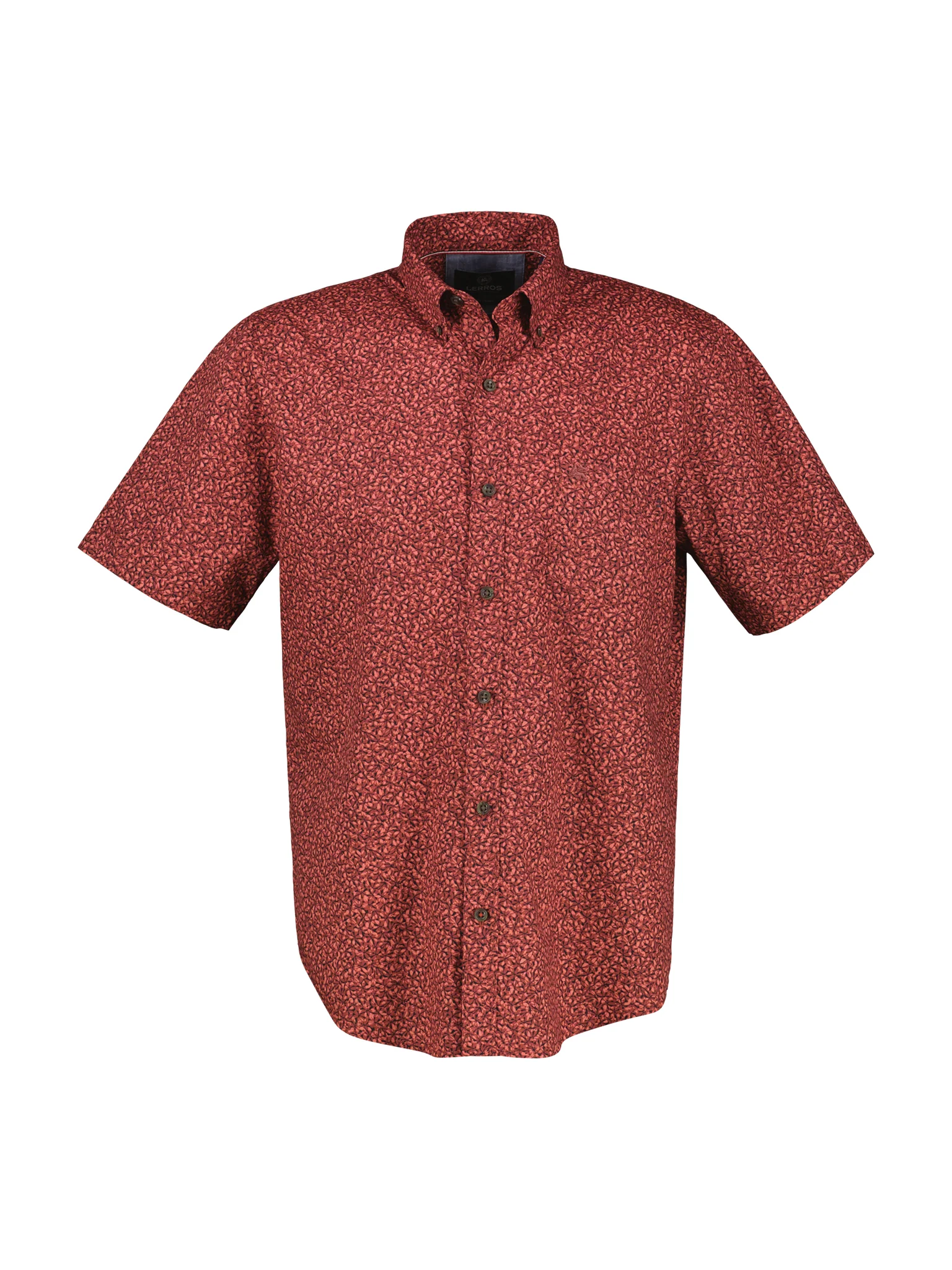 Lerros Heren overhemd 2532103 331 earth red