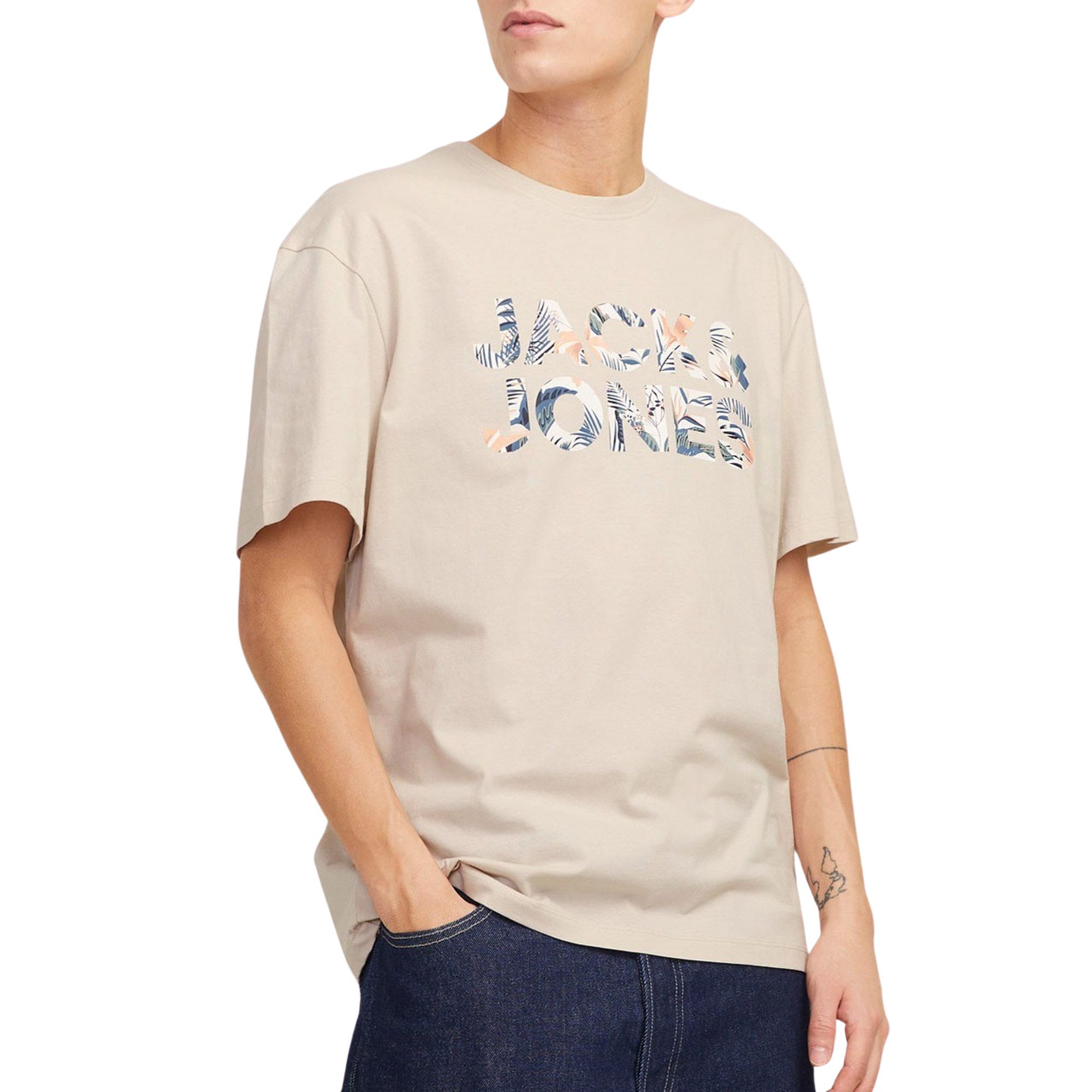 Jack & Jones Shirt met ronde hals JJEBRYAN CORP LOGO TEE SS O-NECK NOOS
