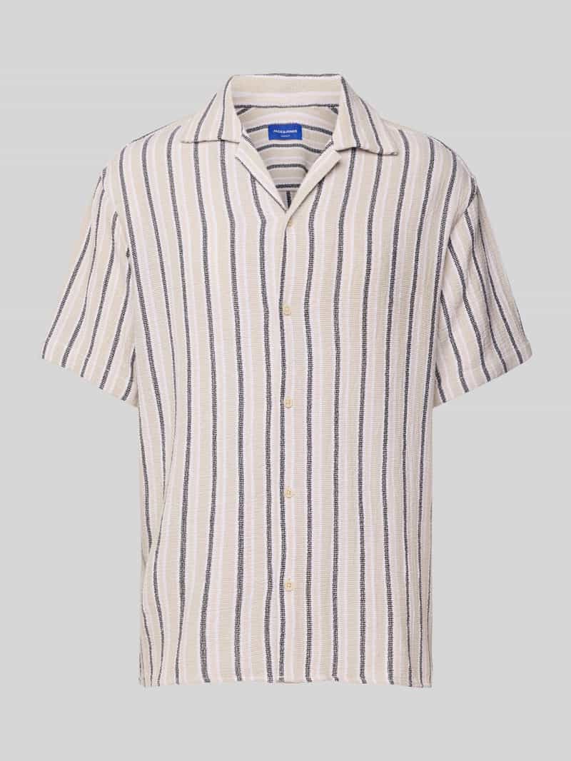 Jack & Jones Overhemd met korte mouwen JORCOBA STRIPE RESORT SHIRT SS SN
