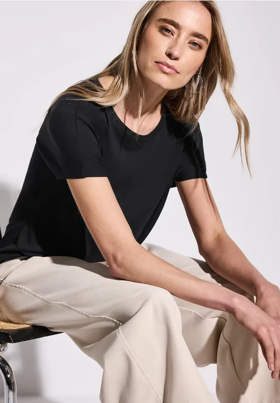 STREET ONE Shirttop Style Crista met hangende schouders