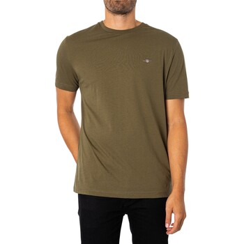 Gant T-shirt Korte Mouw  Normaal schild T-shirt