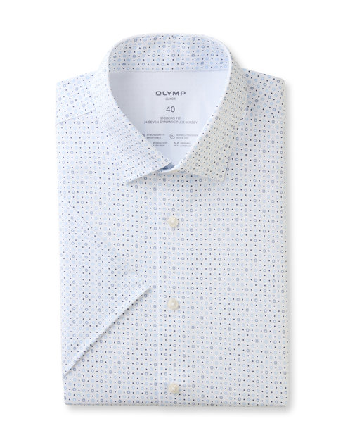 OLYMP Businessoverhemd 24/7 - Luxor modern fit - Jersey