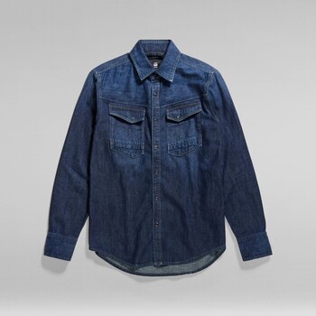 G-Star Raw Overhemd Lange Mouw  Surchemise slim en jean