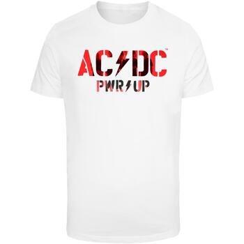 Merchcode T-shirt Korte Mouw  T-shirt ACDC - PWRUP Photo Logo