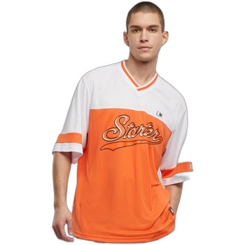 Starter T-shirt Korte Mouw  T-shirt col V en maille