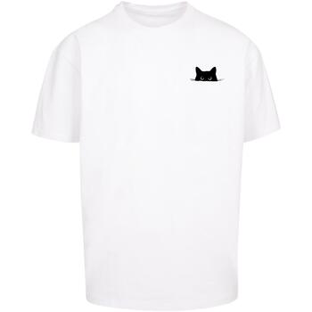 Merchcode T-shirt Korte Mouw  T-shirt Halloween - Cat
