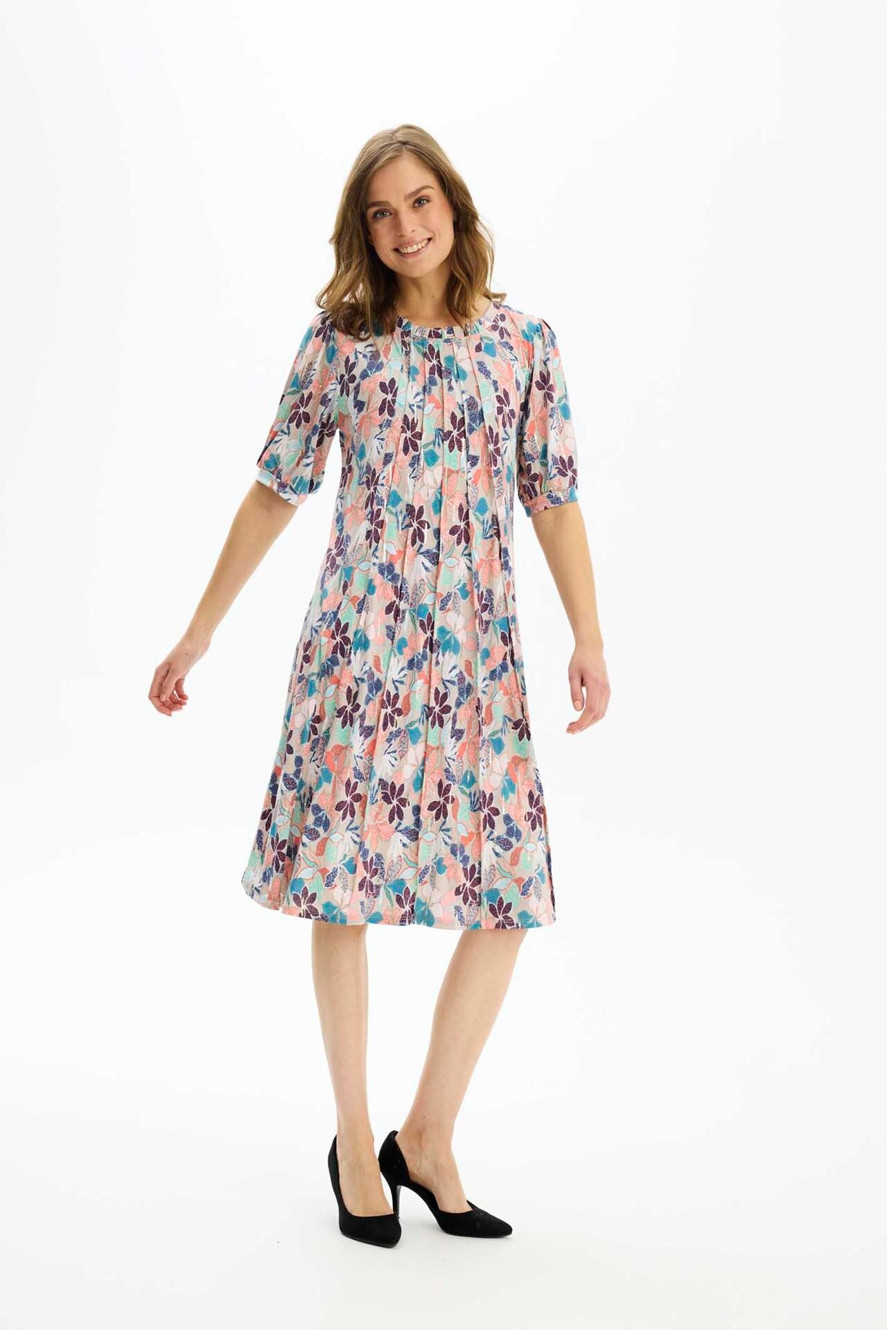 IN FRONT LUZIA DRESS 16676 000 (Multicolor 000)
