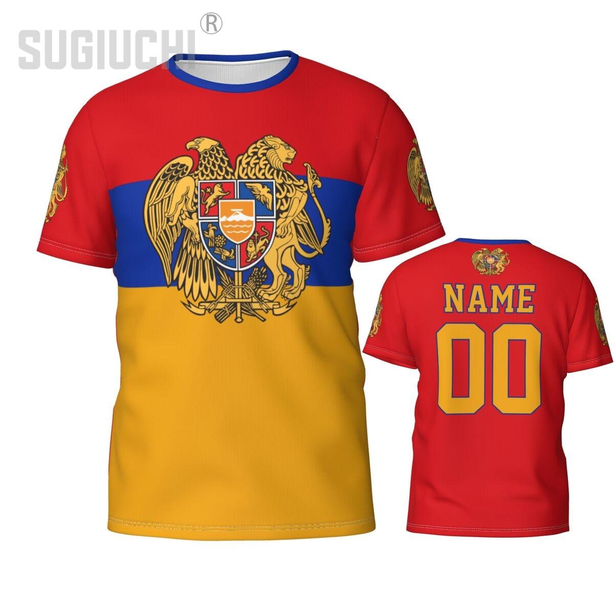 Bobby3 Aangepaste Naam Nummer Armenië Vlag Embleem 3D T-shirts Voor Mannen Vrouwen T-shirts jersey team Kleding Voetbal Voetbal Fans Cadeau T-shirt 3XL
