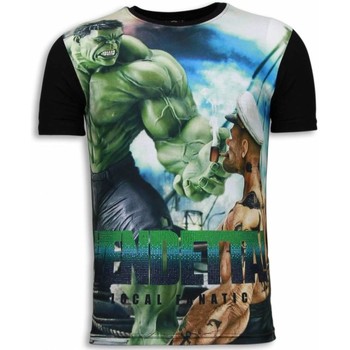 Local Fanatic T-shirt Korte Mouw  Vendetta Digital Rhinestone