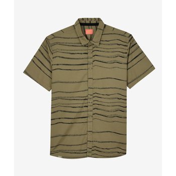 Oxbow Overhemd Lange Mouw  Shirt met korte mouwen en Pororoca-print CEGO