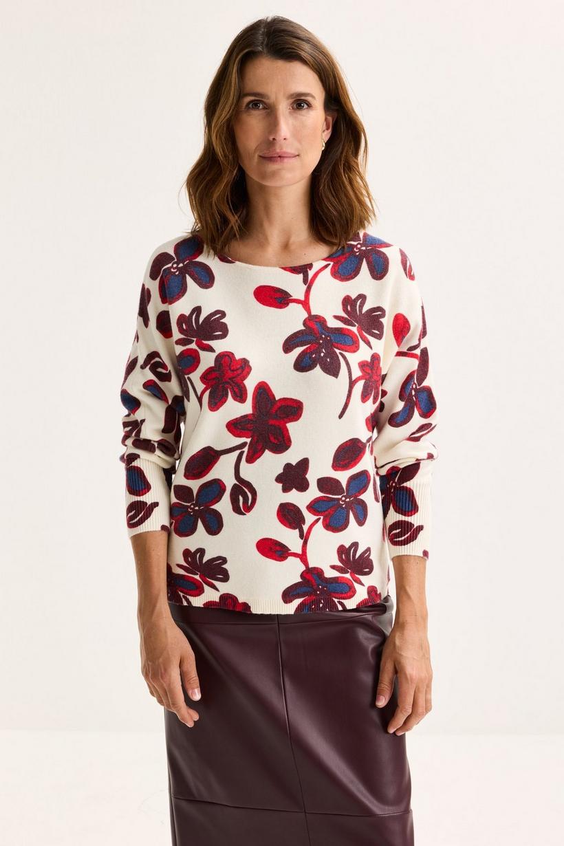Améline Vleermuistrui Met Bloemenprint